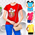 Women T shirt photo editor