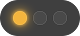 an image of one solid amber LED light