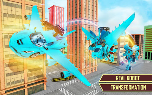 飞行汽车改造机器人汽车大战超级英雄 screenshot 8