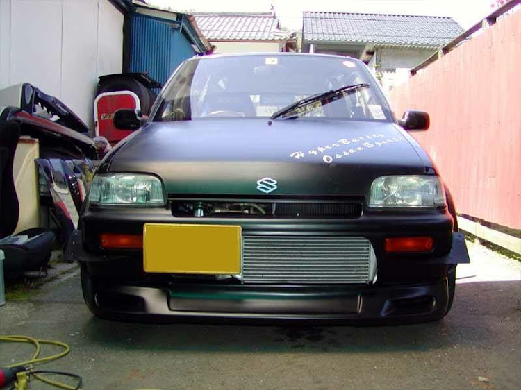 MRワゴンのアルトワークス・過去車・エムズガレージに関するカスタム事例の投稿画像1枚目