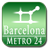 Barcelona (Metro 24) mobile app icon