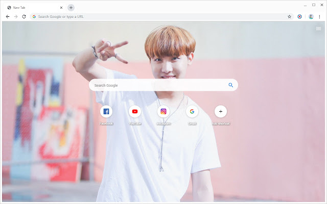 BTS J-Hope Hintergrundbilder Neuer Tab