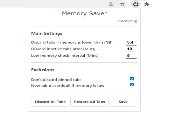 Memory Saver Preview image 0