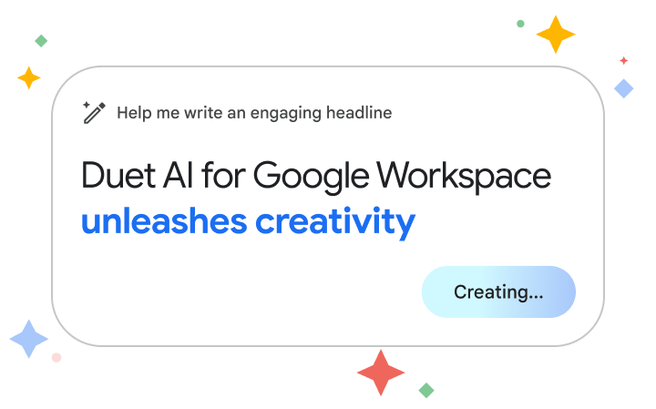 Generative AI Tools for Better Productivity | Google Workspace