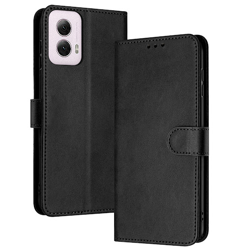 Title 12, Solid Color Calf Pattern Leather Mobile Phone C...