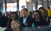 South African Football Association president Danny Jordaan, the former CEO of the 2010 Fifa World Cup Local Organising Committee, during the memorial to 2010 World Cup communications head Jermaine Craig at FNB Stadium in Johannesburg on Thursday.