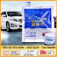 Viên Sủi Rửa Kính Ô Tô - 1 Viên - Tẩy Sạch Kính, Tạo Hiệu Ứng Lá Sen.