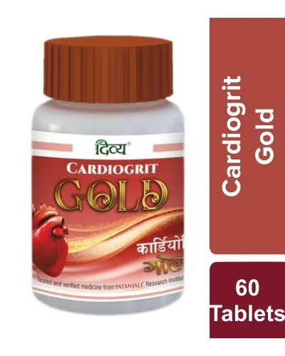 Patanjali Divya Cardiogrit Gold Tablet 60 N - 30 gm