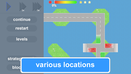 Traffic Control Lanes