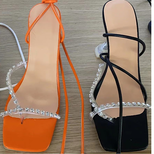 Title 7, Lace-up Plus Size Womens Fashion Shoes Transpa...