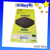 Onn Android Tv Box - Onn. Uhd Chất Lượng 4K Hỗ Trợ Dolby Audio, Ra Lệnh Giọng Nói Tiếng Việt