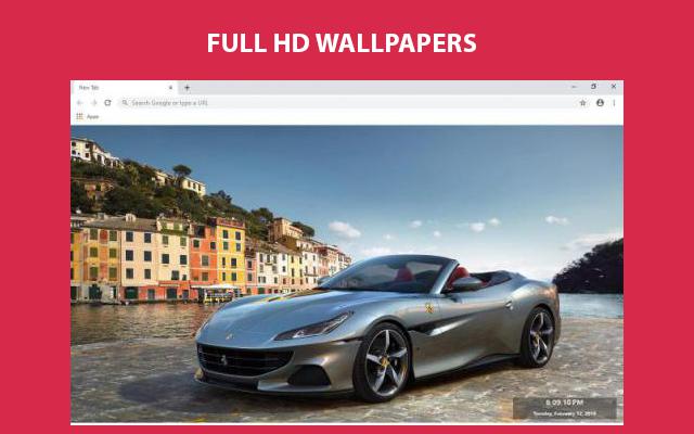 Ferrari Wallpapers and New Tab