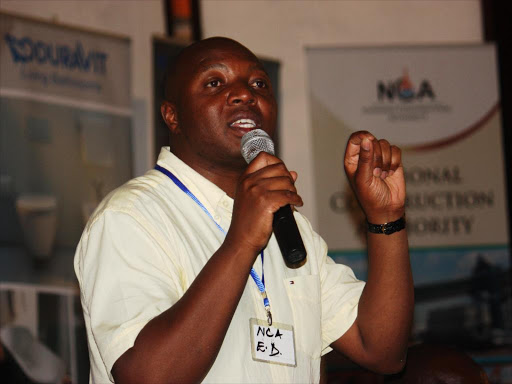 Newly-appointed KPA Managing Director Daniel Manduku during a past event in Mombasa. /NOBERT ALLAN