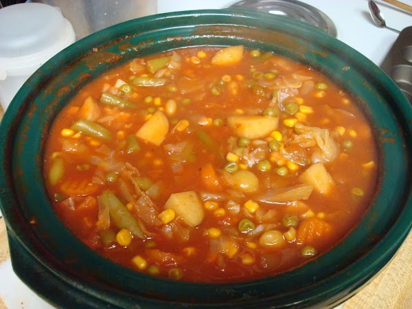 Vegetable Soup Kathy's Recipe | Just A Pinch Recipes