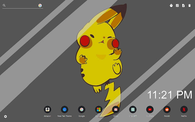 pokemon pikachu Chrome Themes - ThemeBeta