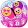 Papillon Rose Clavier Emoji icon