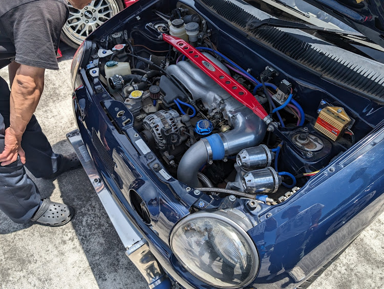 RX-7の榛名ロータリーミーティング・れっど観光・ツーリング・めがね橋・ロータリー最高に関するカスタム事例の投稿画像27枚目
