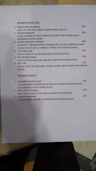 Kaveri Restaurant menu 8