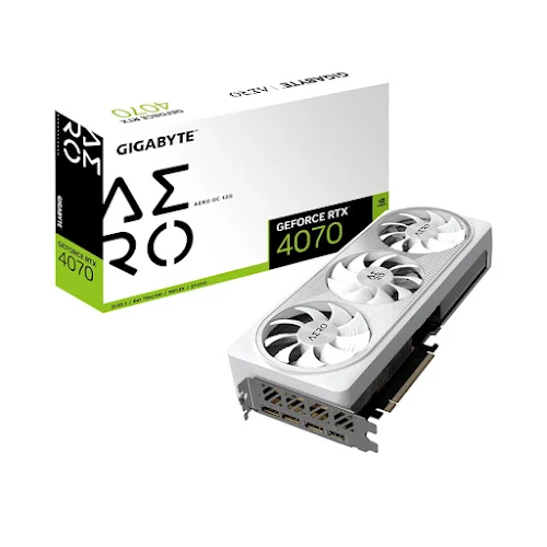 Card màn hình/ VGA Gigabyte GeForce RTX™ 4070 AERO OC 12G (N4070AERO OC-12GD)