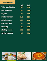 24* 7 Paratha Station menu 1