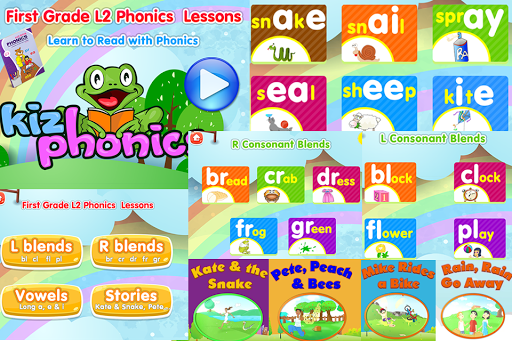 Phonics 1st Grade2 Kizphonics®