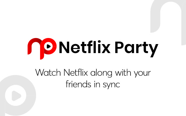 Netflix Party chrome extension