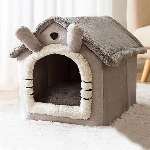 Cat /Dog bed Foldable Pet Sleepping Bed removable and washable cat house kennel for dog house indoor cat nest Puppy Pet 