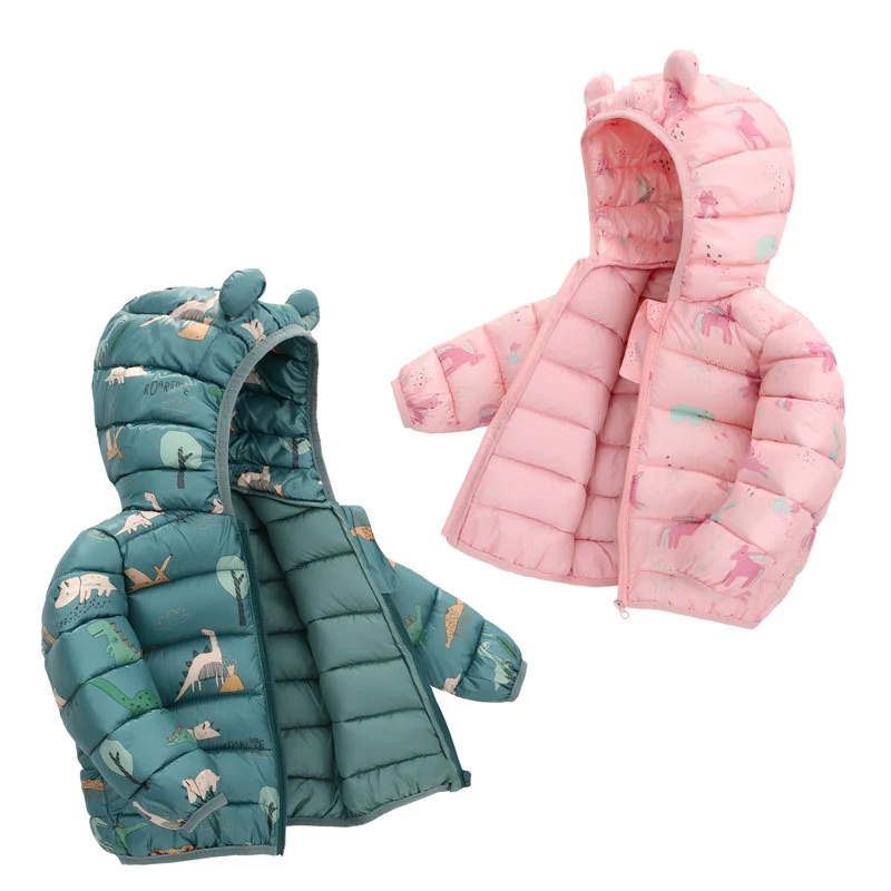 Abrigo de algodón para bebé de invierno, grueso, tipo edredón, ropa infantil. Cálido y cómodo, ideal para el frío.