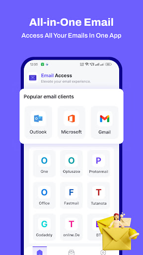 Screenshot Email - Manage All Mails Inbox