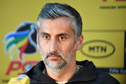 Orlando Pirates coach Jose Riveiro during the press conference at PSL Auditorium on September 28.