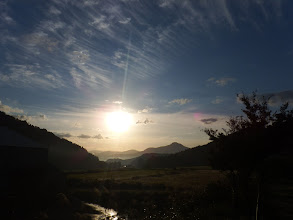 久しぶりに朝から良い天気