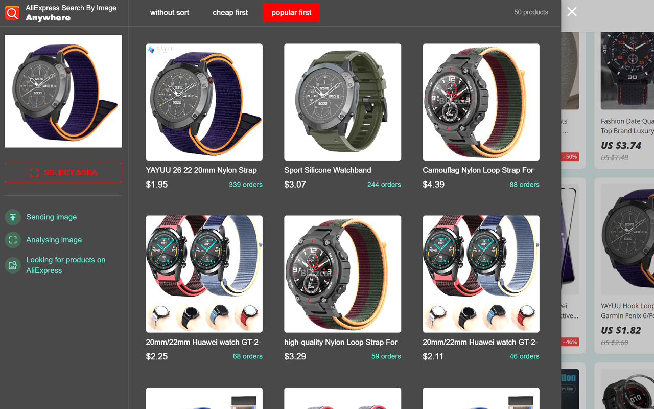 AliExpress Search By Image Anywhere Preview image 4