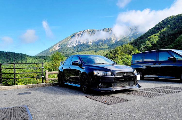 ランサーエボリューションのランサーエボリューションＸ・ドライブ・大山・ランサーエボリューション・道の駅久米の里に関するカスタム事例の投稿画像2枚目