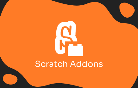 Scratch Addons chrome extension