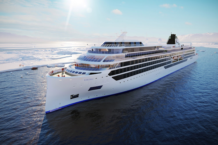  The 378-passenger Viking Octantis, the first expedition ship from Viking, will explore Antarctica, the Arctic and the Great Lakes.