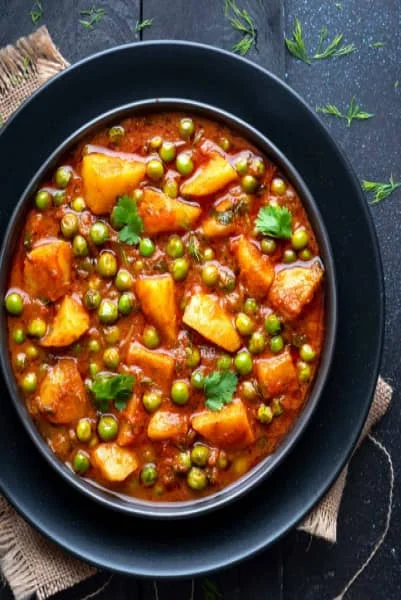 Aloo Matar (No Onion No Garlic)