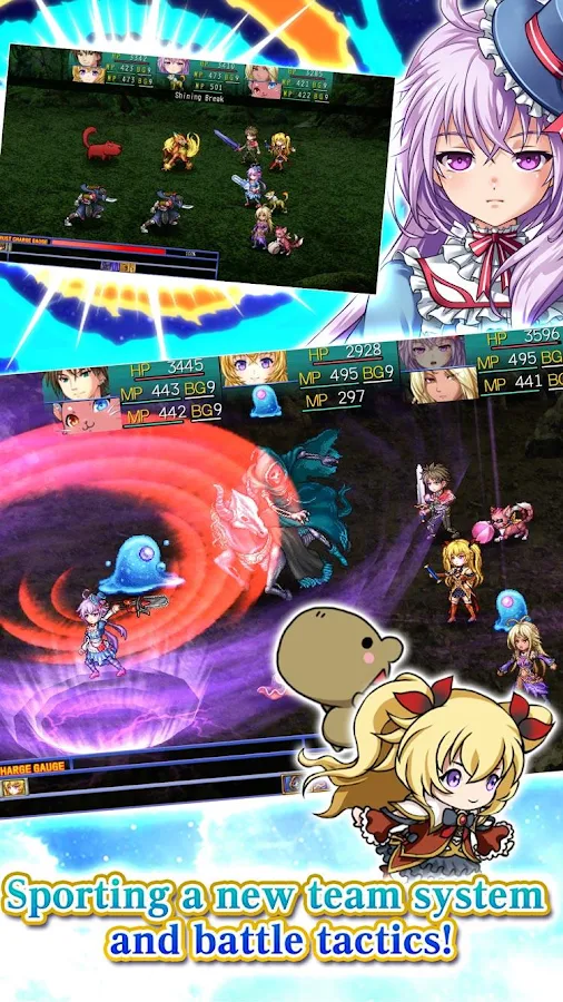 Screenshot RPG Asdivine Hearts 2 v1.1.0g MOD APK [Money]
