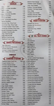 Zaffron Restaurant menu 3