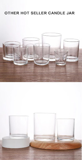 Title 2, Transparent Glass Candle Cup for Household Use ...