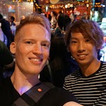 Matt and Toshiki in Tokyo, Japan 