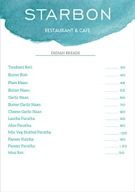 Starbon Restaurant & Cafe menu 5