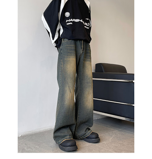 Title 5, Mens Fashion Straight Casual Trousers. Comfort...