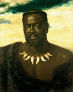 Cetshwayo, King of the Zulus came to England in 1882 when this portrait was painted by Karl Rudolf Sohn.