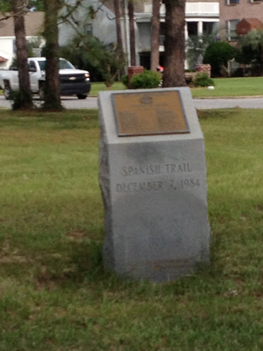 Spanish Trail Dedication Plaque