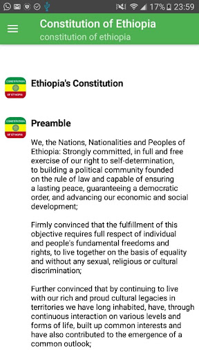 Constitution of Ethiopia