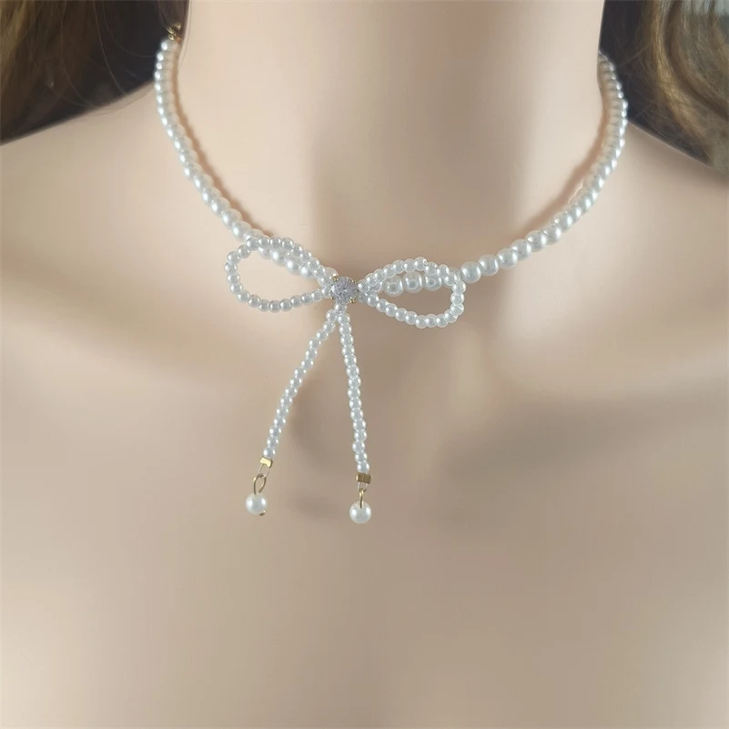 Title 5, Super Fairy Bow Pearl ketting, een betoverende ...