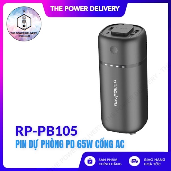 [Mã 99Elha Giảm 7% Đơn 300K] Pin Sạc Dự Phòng Cho Laptop Ravpower 20100Mah Rp - Pb105 - Thương Hiệu Usa - Hàng Chính Hãng