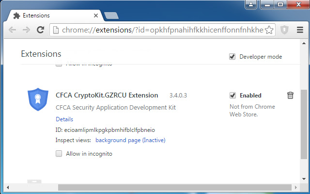 CFCA CryptoKit.GZRCU Extension chrome extension