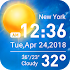 Transparent & clock weather widget15.1.0.45651