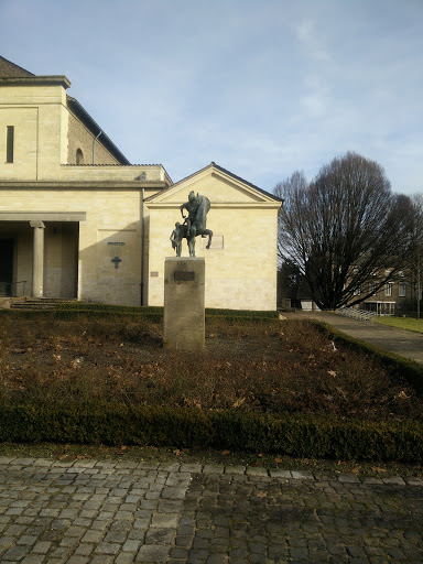 St.Martin On His Horse Statue